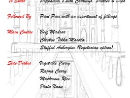 curry night menu 2026